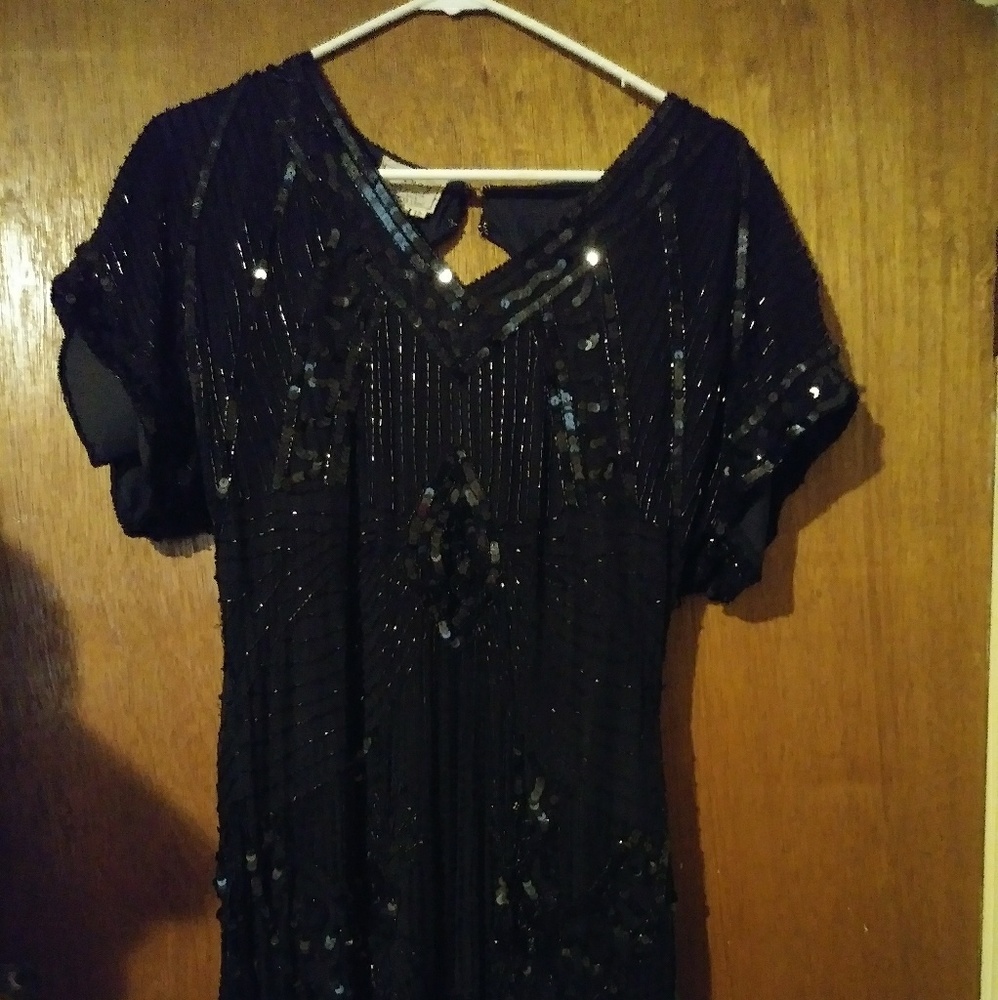 Sequined party dress